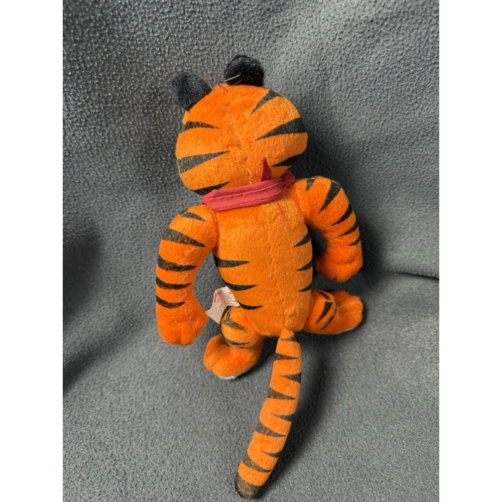 Vintage 1997 Kellogg's Tony the Tiger Frosted Flakes 9" Plush Jointed Toy - Picture 3 of 7